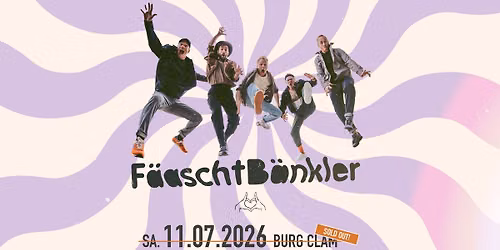 F\u00c4ASCHTB\u00c4NKLER I SOLD OUT | 2026 | Burg Clam