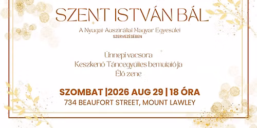 Szent Istv\u00e1n B\u00e1l \/ St Stephen's Ball