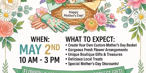 Mothers Day Build A Basket Boutique Shopping