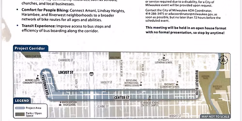 Center Teutonia Multimodal Improvements Public Open House