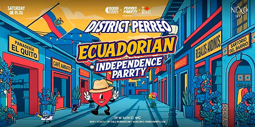 Ecuadorian Independence Day Reggaeton Party at Nexo Club Midtown NYC