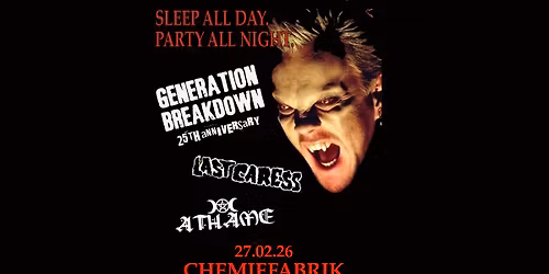 Generation Breakdown - 25th Anniversary + Last Caress & Athame