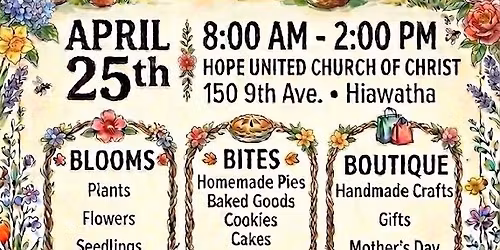 BLOOMS, BITES, AND BOUTIQUE