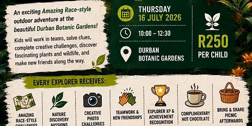 Travel Bug Explorer Academy's Mission: Botanic (Ages 8-12)