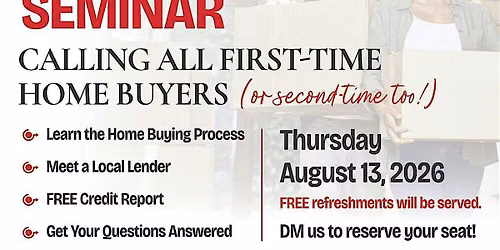 FREE HOME BUYER SEMINAR