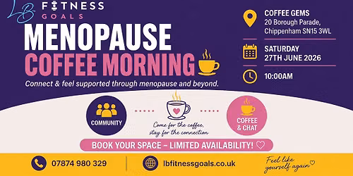 Menopause Coffee Morning
