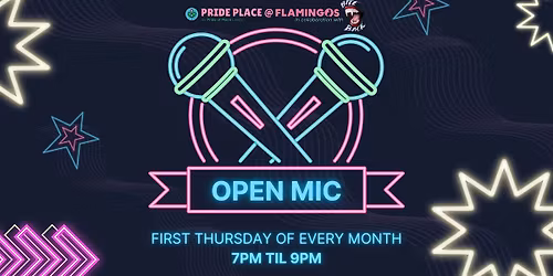 LGBTQIA+ Open Mic