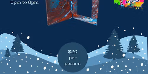 Paint Pour Frame \ud83d\uddbc\ufe0f