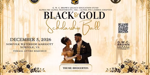 52nd Black & Gold Scholarship Ball: An Evening at the Ton