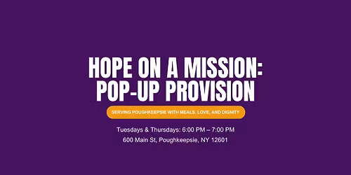 Thursday Evening Pop Up Provision