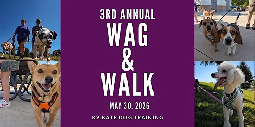 3rd Annual Wag & Walk Fundraiser