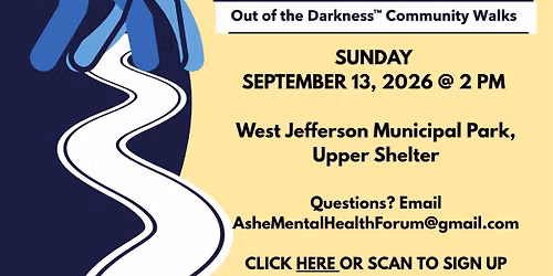 Suicide Prevention Walk 2026