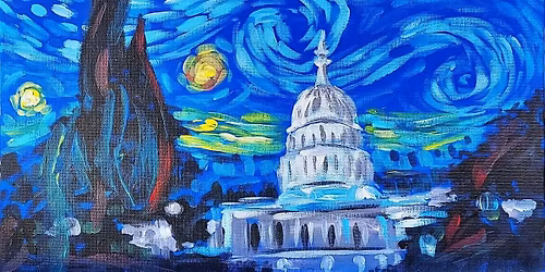 Sip and Paint Washington DC - Vincent Van Gogh At Capitol Building