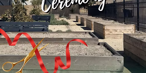 Cherry St. Community Garden Ribbon Cutting Ceremony