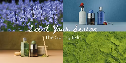 Molton Brown Kingston Fragrance Masterclass - NEW Tea Ceremony & Bluebell