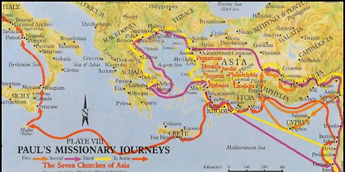 Travels with Paul around the Mediterranean 