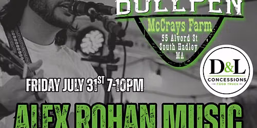 Alex Rohan @ The Bull Pen