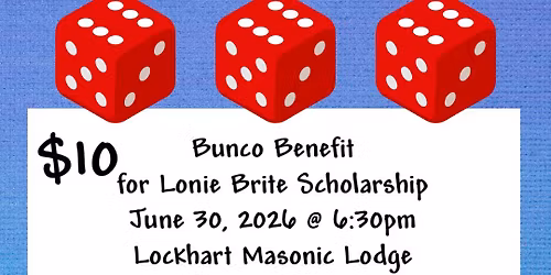 Bunco Benefit