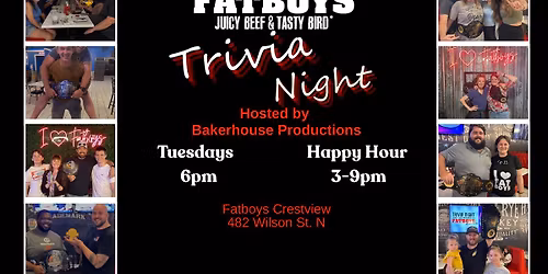 Trivia Night at Fatboys-Crestview