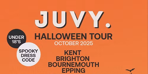 JUVY Under 18s - Halloween Tour - Sun 26 October - BRIGHTON