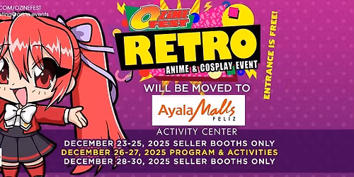 Ozine Fest Retro Anime & Cosplay Event