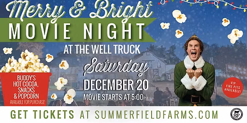 Merry & Bright Movie Night at The Well Truck