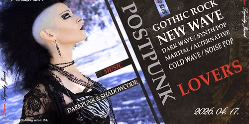 Postpunk Lovers \/ MetroKlub \/ Vol. 27.