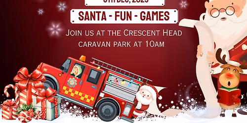Crescent Head Rural Fire Brigade's Santa Run 2025
