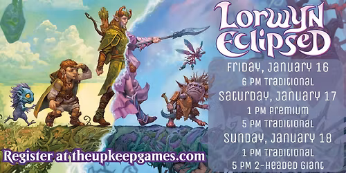 Lorwyn Eclipsed 2-Headed Giant Prerelease Event