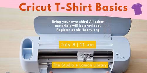 Cricut T-Shirt Basics (Registration Required)