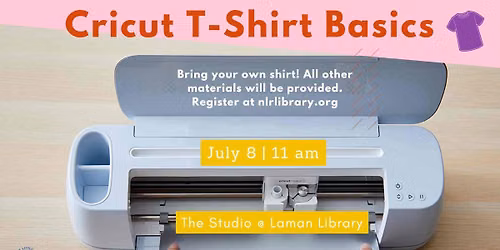 Cricut T-Shirt Basics (Registration Required)