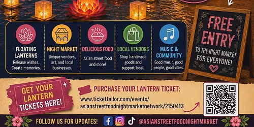Floating Lanterns & Night Market Festival