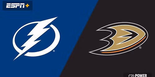 Tampa Bay Lightning at Anaheim Ducks