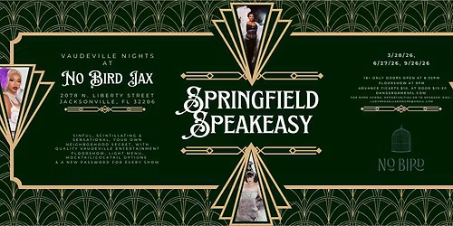 Springfield Speakeasy, Vaudeville & Burlesque Floorshow