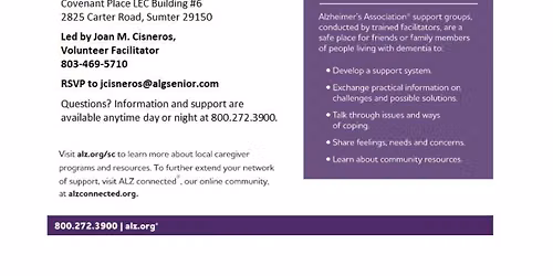 Alzheimer's Support Group
