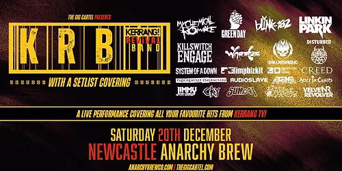 Kerrang Revival Band \/\/ Newcastle Anarchy Brew