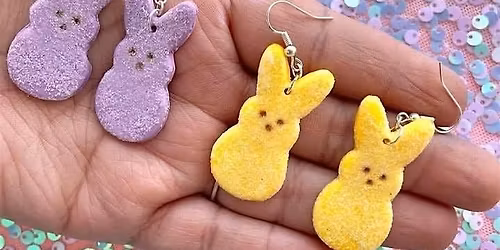 Sugar Coated Marshmallow Clay Earrings Workshop