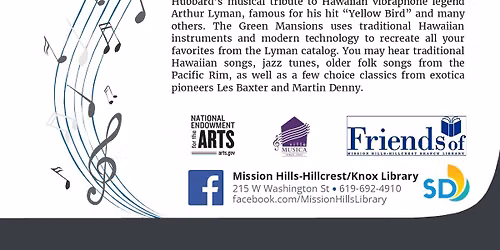 Concert: Vibraphonist Nathan Hubbard's Hawaiian Jazz