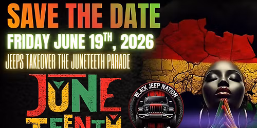 Jeeps Takeover Juneteeth of Fairfield County Parade