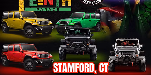 Jeeps Takeover Juneteeth of Stamford Parade