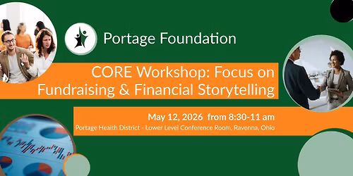 CORE Workshop: Focus on Fundraising & Financial Storytelling