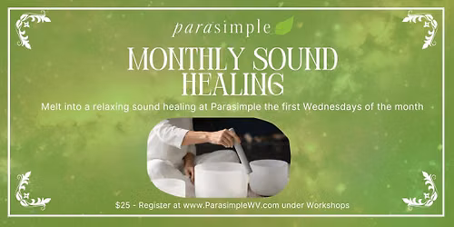 Monthly Sound Healing