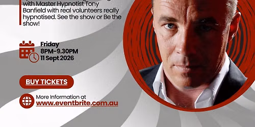 Master Hypnotist Tony Banfield