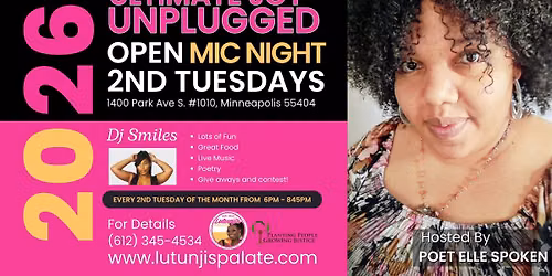 Ultimate Joy UNPLUGGED: Open Mic Night!