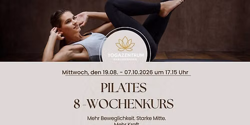 Pilates - 8 Wochenkurs