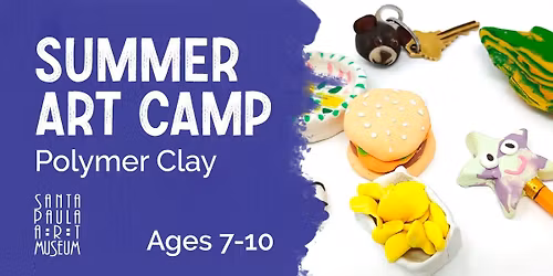 2026 Summer Art Camp: Polymer Clay (Ages 7-10)