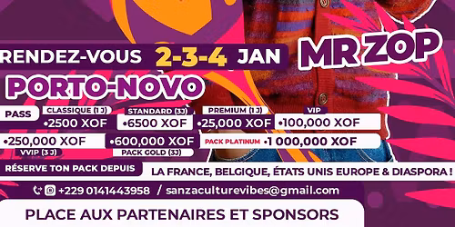 SANZA AFRICA A PORTO NOVO