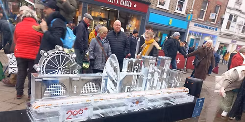 Coach trip to York Ice Trail from Mansfield and Ashfield