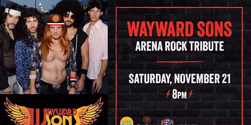 Live Music - Wayward Sons ('80s Arena Rock)
