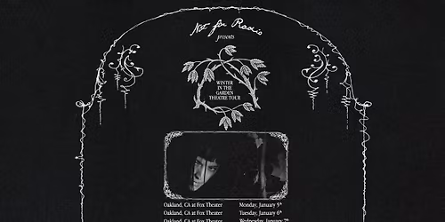 Not for Radio at Fox Theater - Three Nights!